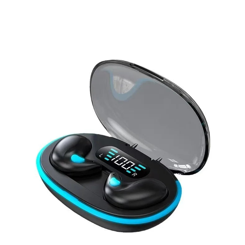 Cuffie Gaming Wireless X55 – Auricolari TWS Senza Fili per Sport e Sonno