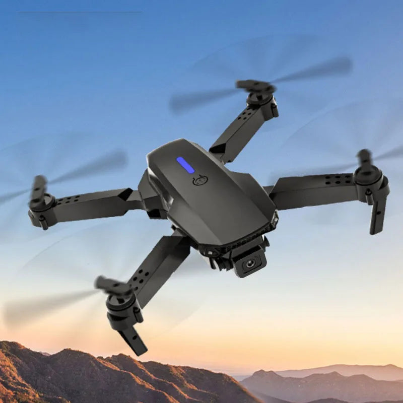 Drohne E88 Pro 4K Dual-Kamera RC Quadrocopter Faltbar WiFi FPV mit Höhenhaltung Headless-Modus