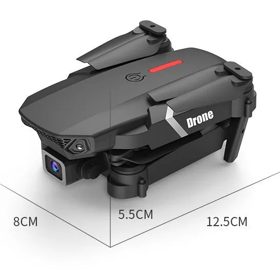 Drohne E88 Pro 4K Dual-Kamera RC Quadrocopter Faltbar WiFi FPV mit Höhenhaltung Headless-Modus