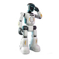 Robot intelligente con registrazione audio, luce ambientale facciale e luce respiratoria sul petto – Regalo hi-tech per bambini