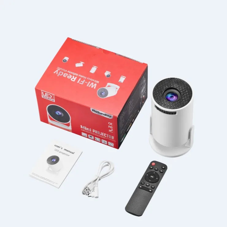 M5 Basic Version Mini Home 480p Low Noise HD Projector Androidd LCD Portable 480p New Mini Home Theater for Children