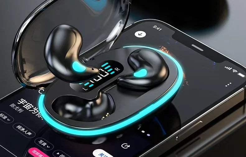 X55 Kabellose Gaming-Kopfhörer – TWS In-Ear-Kopfhörer für Sport und Schlaf