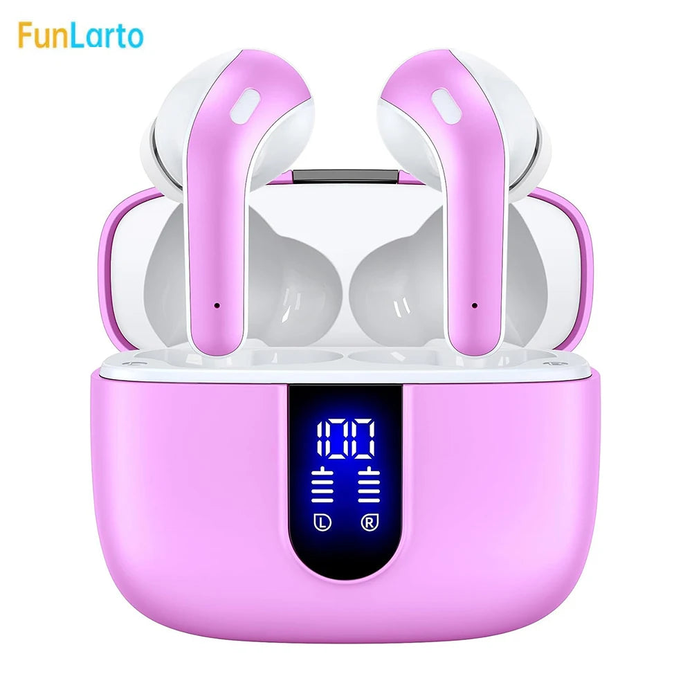 Auricolari Wireless con Cancellazione Attiva del Rumore - Audio HD e Microfono