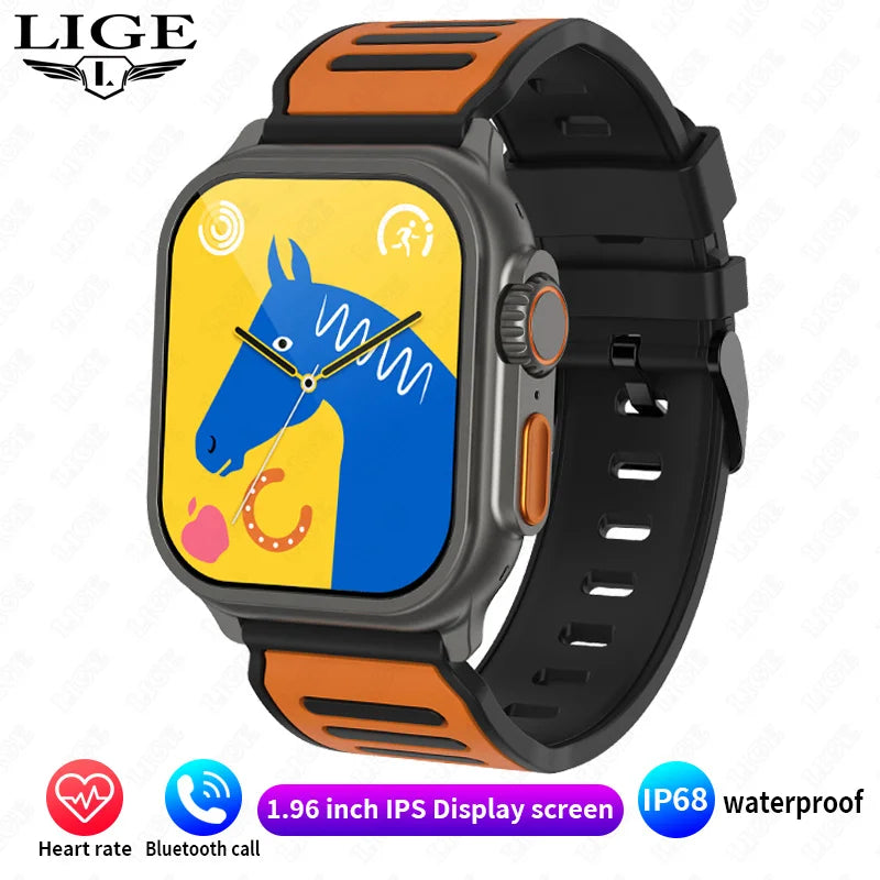 LIGE Smartwatch Donna I68 - Impermeabile, Bluetooth, Fitness Tracker