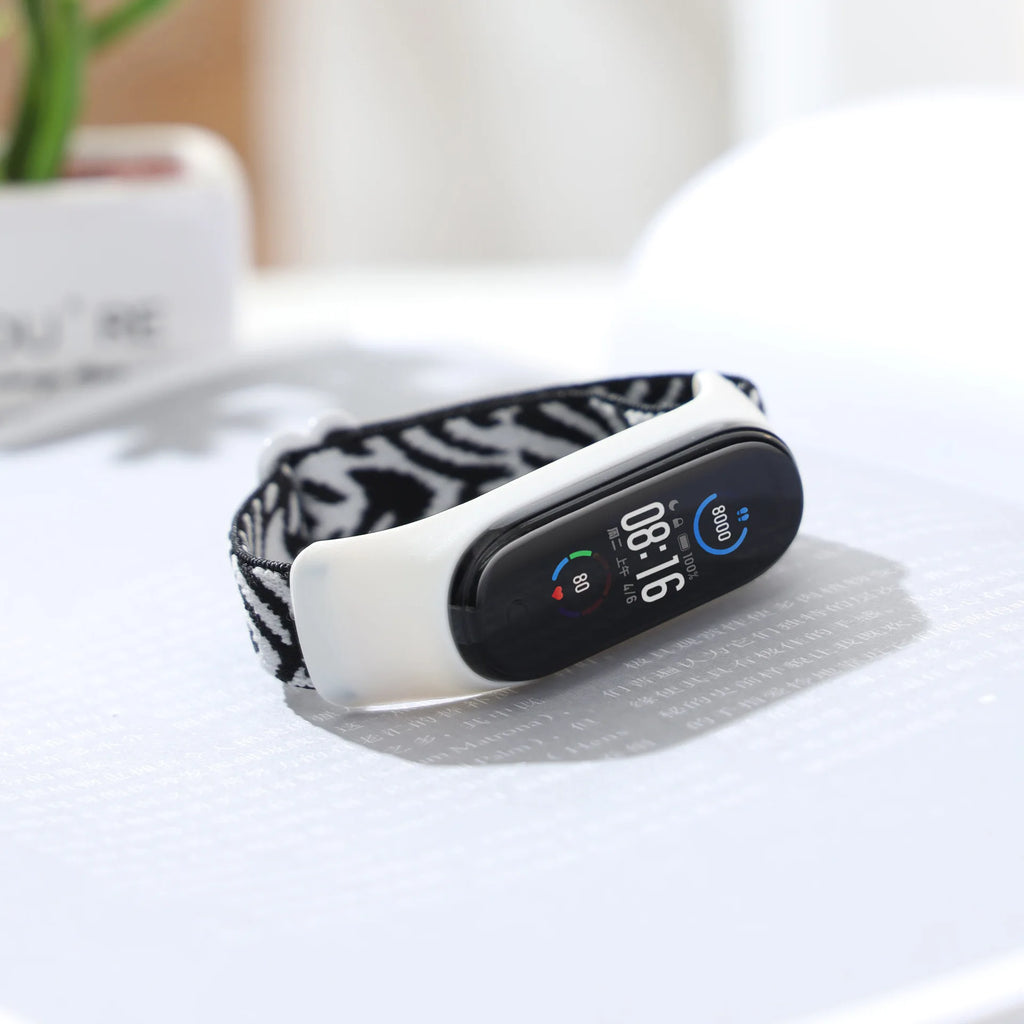 Cinturino Elastico per Xiaomi Mi Band 4 3 5 6 Nylon Regolabile