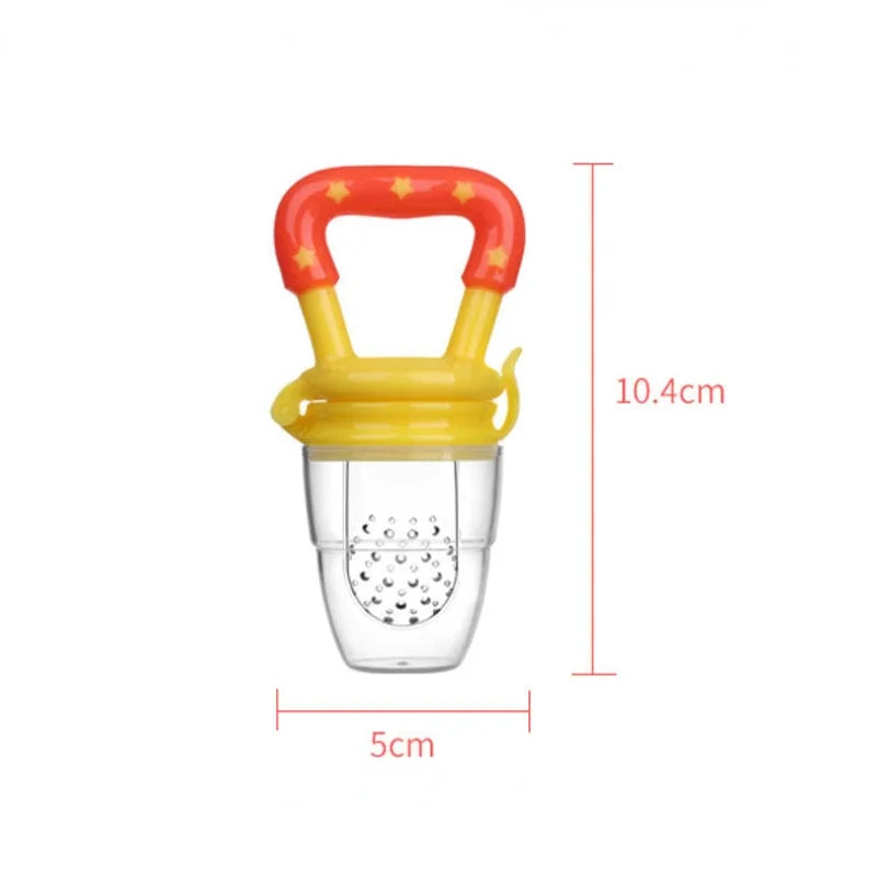 Cucchiaio Silicone per Neonati – Estrattore di Frutta e Verdura, Sicuro e Morbido
