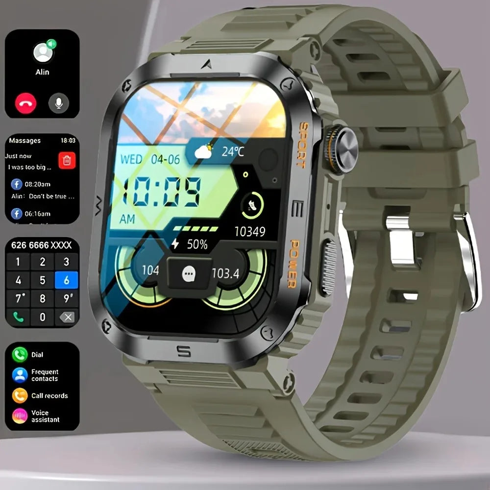 T-REX 3 Rugged | Smartwatch Militare con 15 Giorni di Autonomia