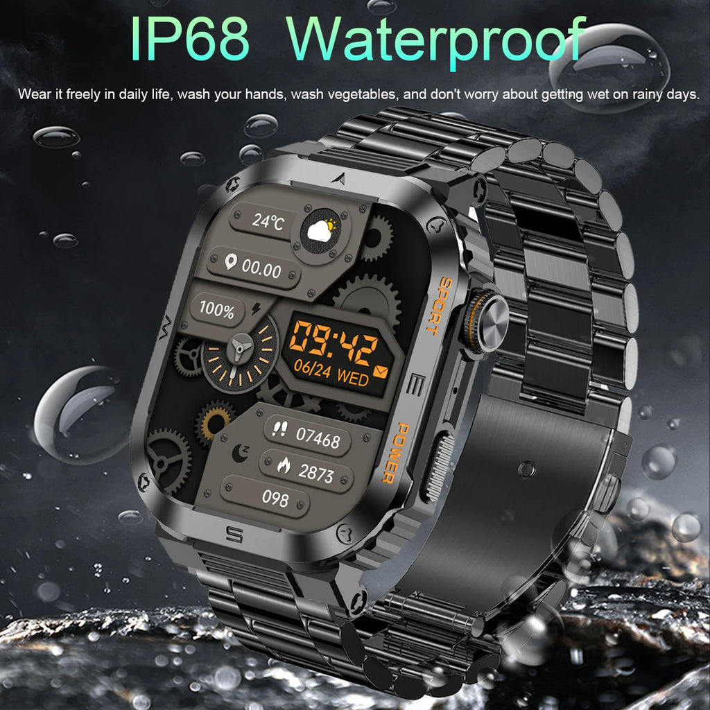 💪 T-REX 3 Rugged | Smartwatch Militare 15 Giorni Batteria ✅