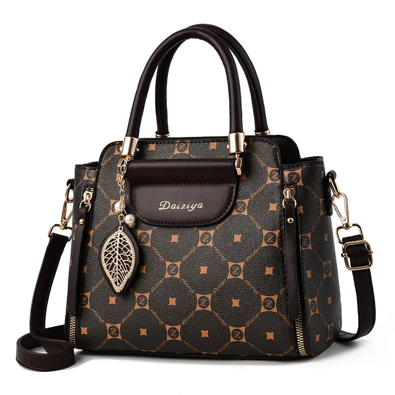 Borsa a Spalla Stampata da Donna – Capiente e Versatile