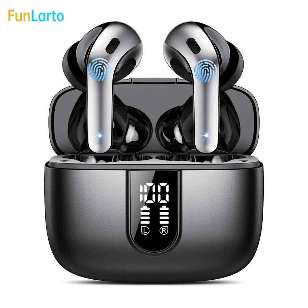 Auricolari Wireless con Cancellazione Attiva del Rumore - Audio HD e Microfono
