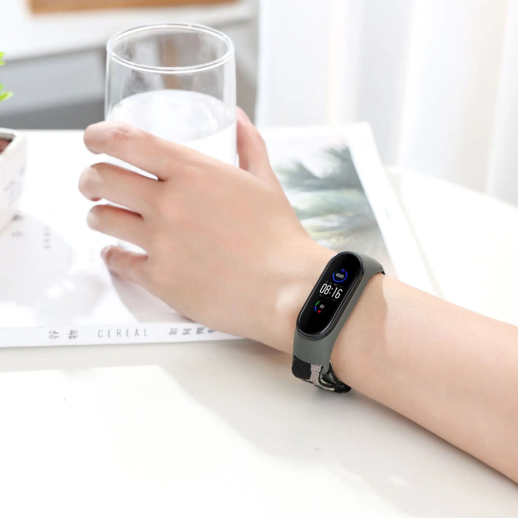 Cinturino Elastico per Xiaomi Mi Band 4 3 5 6 Nylon Regolabile