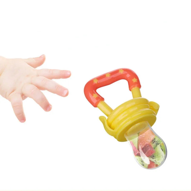 Cucchiaio Silicone per Neonati – Estrattore di Frutta e Verdura, Sicuro e Morbido