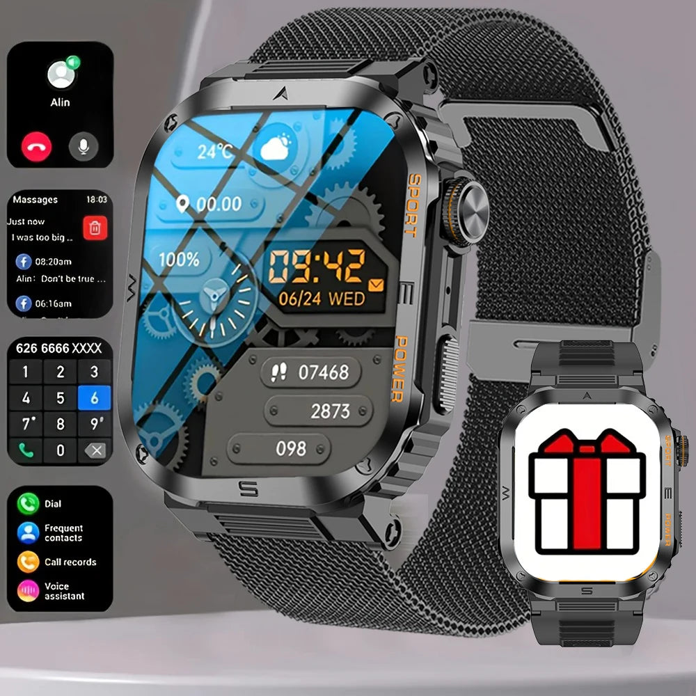 💪 T-REX 3 Rugged | Smartwatch Militare 15 Giorni Batteria ✅
