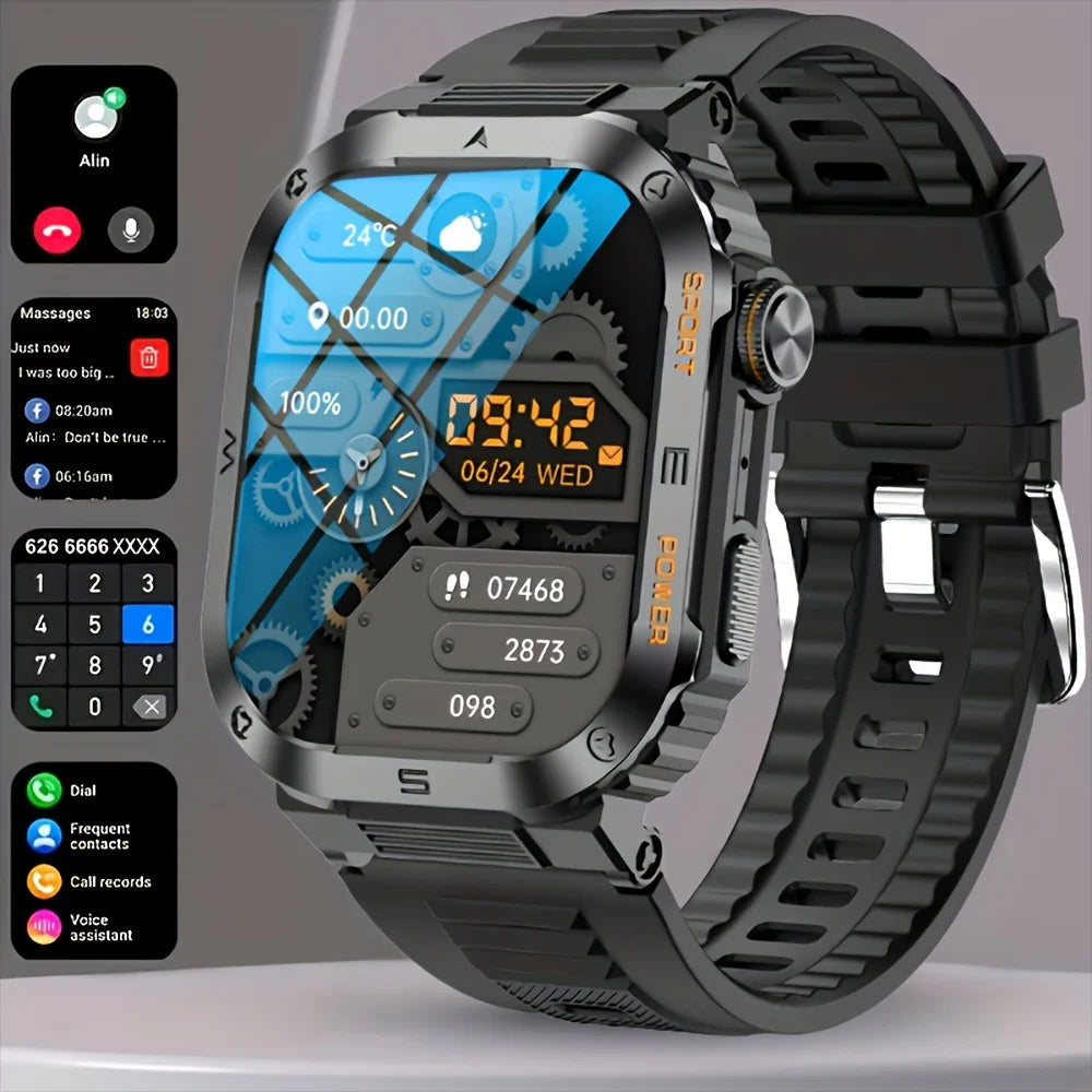 T-REX 3 Rugged | Smartwatch Militare con 15 Giorni di Autonomia