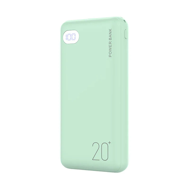 Power Bank 20000mAh con Display LED e Doppia Porta USB-C