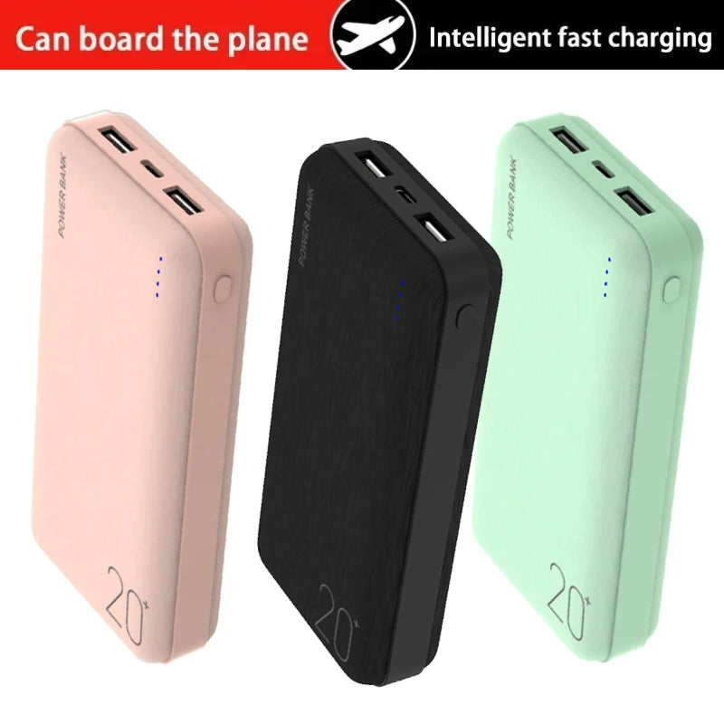 Power Bank 20000mAh con Display LED e Doppia Porta USB-C