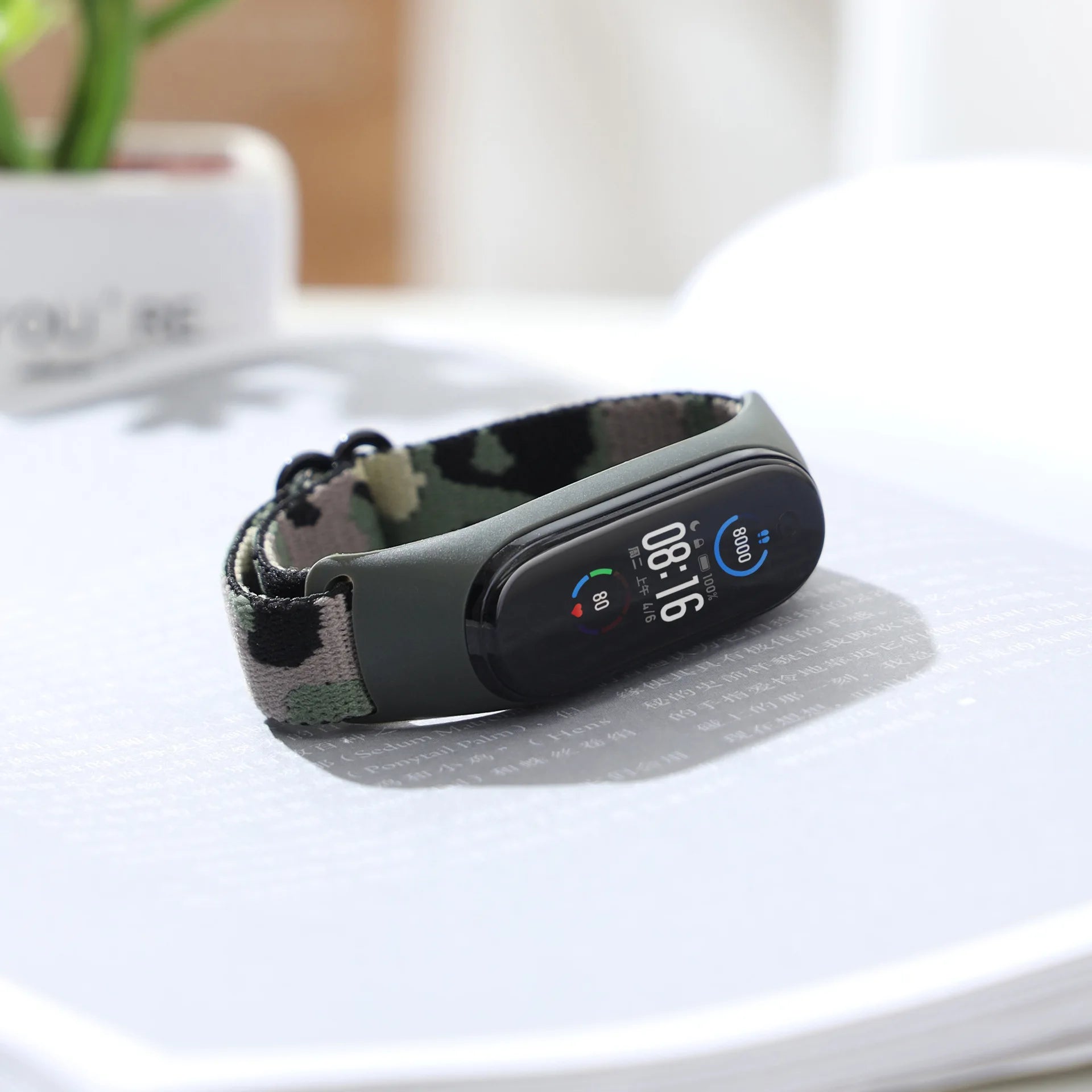 Cinturino Elastico per Xiaomi Mi Band 4 3 5 6 Nylon Regolabile