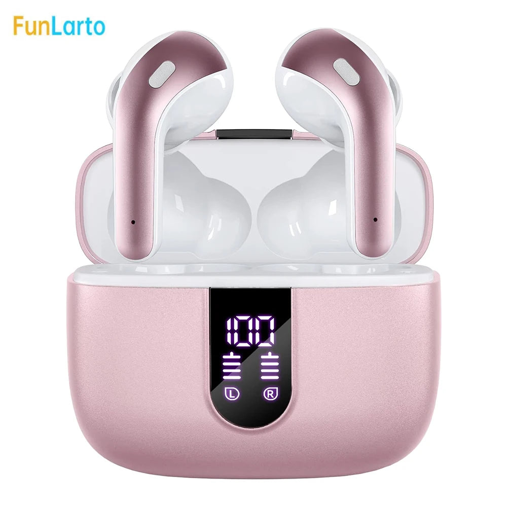 Auricolari Wireless con Cancellazione Attiva del Rumore - Audio HD e Microfono