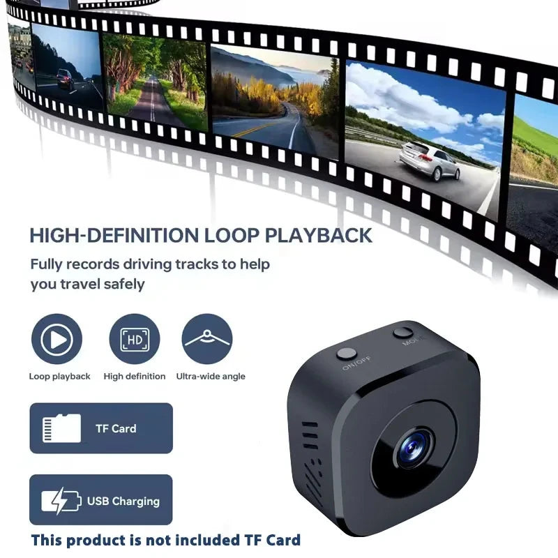 Lenovo Telecamera di Sorveglianza 4K Full HD WiFi Mini Sicurezza Audio Bidirezionale Rilevamento Movimento Visione Notturna