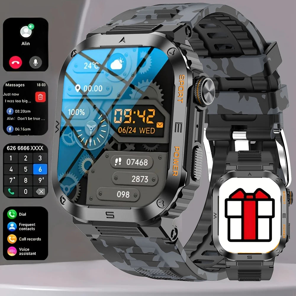 T-REX 3 Rugged | Smartwatch Militare con 15 Giorni di Autonomia