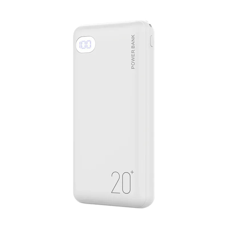 Power Bank 20000mAh con Display LED e Doppia Porta USB-C