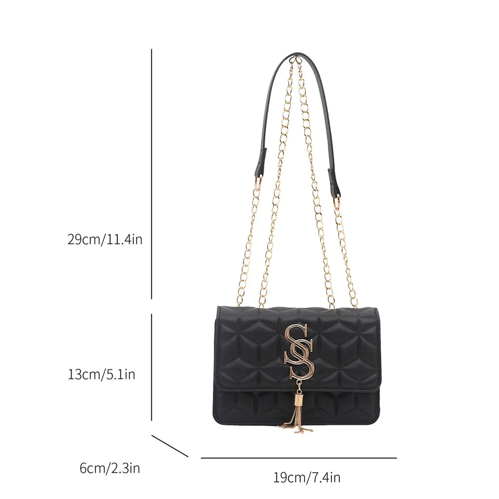 Borsa Piccola Trapuntata Argyle – Elegante Tracolla da Donna