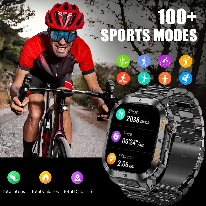 💪 T-REX 3 Rugged | Smartwatch Militare 15 Giorni Batteria ✅