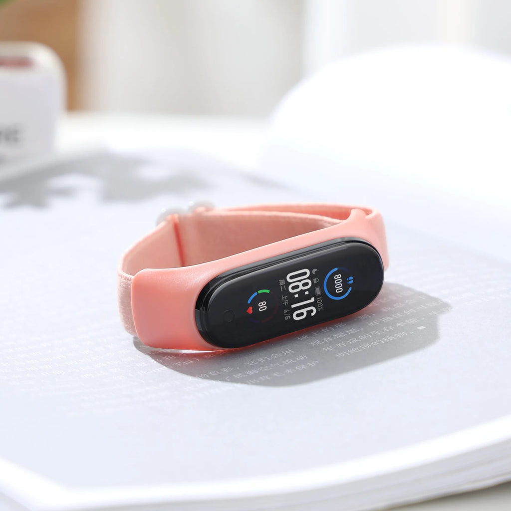 Cinturino Elastico per Xiaomi Mi Band 4 3 5 6 Nylon Regolabile